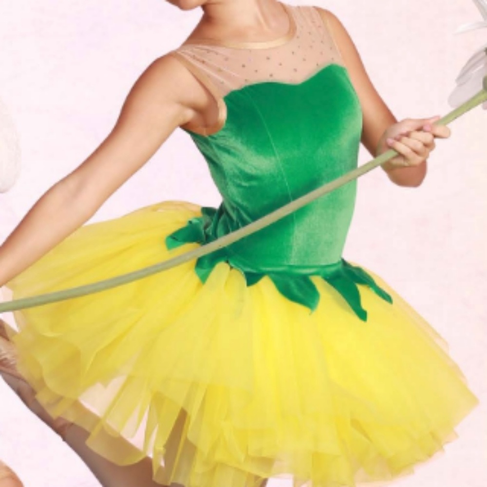 Georgie Girl Lilliput Yellow Flower Dress